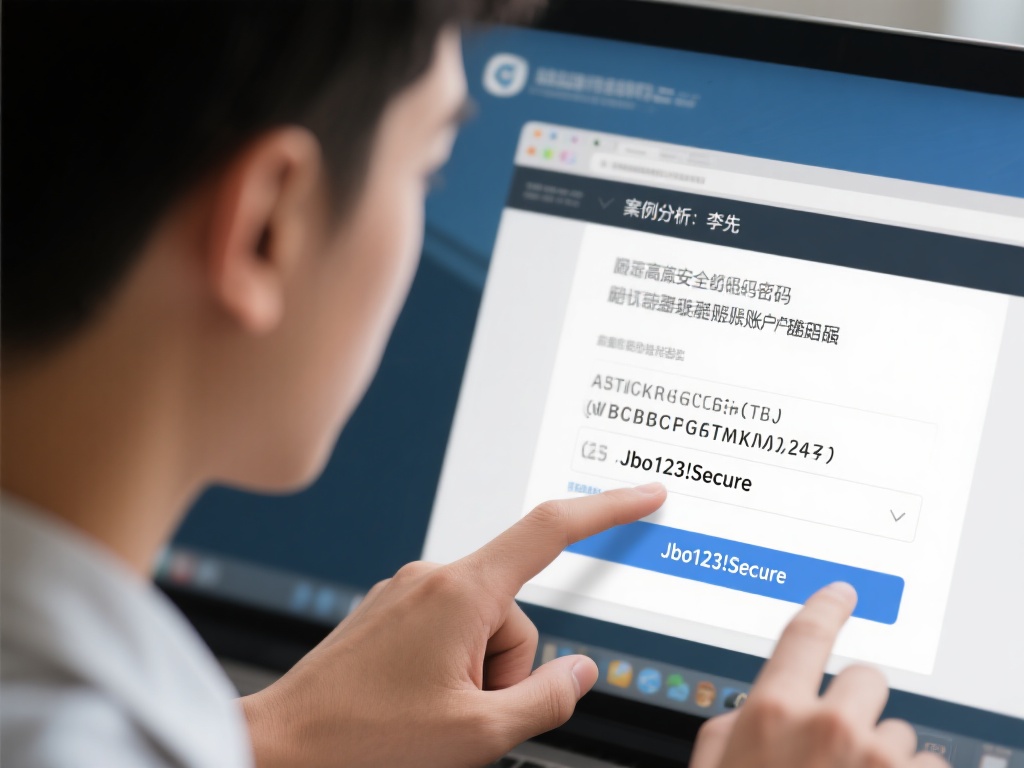 案例分析：李先生在注册过程中选择了高安全性的密码。